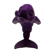 3D Hareketli Gülen Yunus Figürlü Oyuncak -Mor thumbnail 4