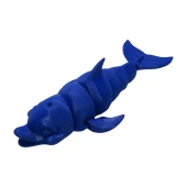 3D Hareketli Gülen Yunus Figürlü Oyuncak -Lacivert thumbnail 6