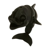 3D Hareketli Gülen Yunus Figürlü Oyuncak -Siyah thumbnail 3