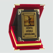 DÜNYA GÜZELİ SEVGİLİME PLAKETİ - 1