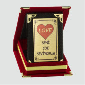 SENİ ÇOK SEVİYORUM PLAKETİ - 1