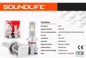SOUNDLİFE SL-Q7 H11 LED ZENON - 2