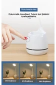 Şarjlı Masa Lambası – Kalemlik & Standlı, 3 Işık Tonlu Ayarlanabilir LED Okuma ve Ders Lambası - 3