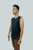 Erkek Japone Kol Lacivert Tişört - 2
