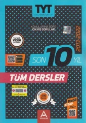 TYT Tüm Dersler Son 10 Yıl Çıkmış Sorular A Yayınları - 1