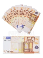 50 Adet 50 Euro Geçersiz Para Parti Şaka Düğün Oyun Parası Fim Dizi Çekimleri İçin thumbnail 1