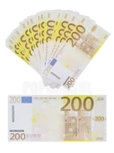 50 Adet 200 Euro Geçersiz Para Parti Şaka Düğün Oyun Parası Fim Dizi Çekimleri İçin - 1