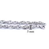 Çelik Zincir Kolye 316L Samanyolu  Model -  - ZN-287 thumbnail 3