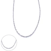 Çelik Zincir Kolye 316L Samanyolu  Model -  - ZN-287 thumbnail 1