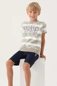 U.S. POLO ASSN KİDS ERKEKÇOCUK BERMUDA TAKIM US1701-4 - 2