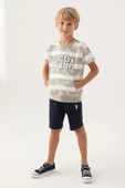 U.S. POLO ASSN KİDS ERKEKÇOCUK BERMUDA TAKIM US1701-4 - 3
