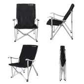 Madfox Dachuan Katlanır Kamp Sandalyesi Siyah - 2