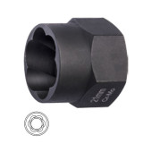 Ceta Form 1/2" Spiral Lokma Anahtar Aşınmış Civatalar İçin -21 Mm - 1
