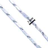 Çelik Zincir 316L Erkek Palak Model ZN-243 - 3