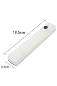 Dolap İçi Pilli LED Aydınlatma – COB LED, Mıknatıslı, Yapışkanlı, Duvar Monte Edilebilir Işık - 4