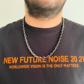 Çelik Zincir Siyah Detaylı Kral Model - ZN-269 thumbnail 2