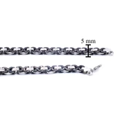 Çelik Zincir Siyah Detaylı Kral Model - ZN-269 thumbnail 3