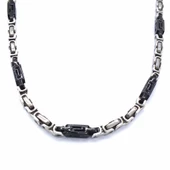 Çelik Zincir Siyah Detaylı Kral Model - ZN-271 thumbnail 4