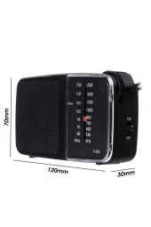 Knstar Taşınabilir Cep Radyosu  K-258 - 5