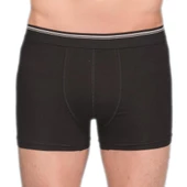 6 Adet Berrak 1097 Pamuk Likralı Erkek Boxer Şort Paçalı Külot Don - 1