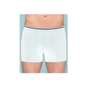 6 Adet Berrak 1097 Pamuk Likralı Erkek Boxer Şort Paçalı Külot Don - 5