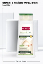 Bioblas Botanic Oils Sarımsak Şampuanı 360 ml - Kokusuz - 3