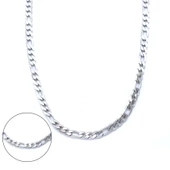 Çelik Zincir Kolye 316L 4.5 MM Figaro Model ZN-153 thumbnail 1