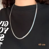 Çelik Zincir Kolye 316L 4.5 MM Figaro Model ZN-153 thumbnail 2