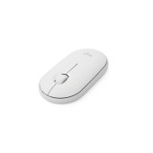 logitech M350 Pebble Sessiz Kablosuz Kompakt Mouse - Beyaz - 1
