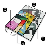 Ayt Powermaster PM-21757 Ledli Reklam Tabela A1 Poster Çerçevesi 85x61 cm Beyaz Işıklı Afişlik Cam Vitrin Tabelası - 2