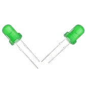 Halmet Mantar Led 5Mm Yeşil Mat - 3