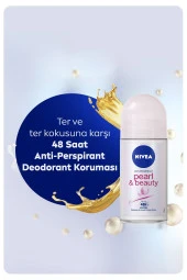 NIVEA ROLL ON WOMEN PEARL&BEAUTY 50ML - 3