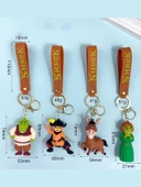 Sevimli 3D Silikon Anahtarlık Kaliteli Büyük Boy Shrek - 3