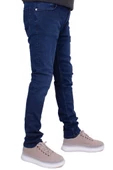 Twister Panama 747 Lacivert Düşük Bel Dar Paça Erkek Jeans Pantolon - 1