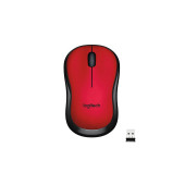 logitech M220 Sessiz Kompakt Kablosuz Mouse Kırmızı - 1
