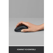 logitech M220 Sessiz Kompakt Kablosuz Mouse Kırmızı - 4