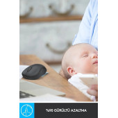 logitech M220 Sessiz Kompakt Kablosuz Mouse Kırmızı - 5