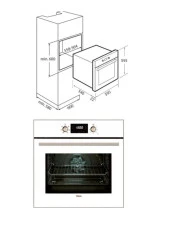 Teka - Chef 6 Premium Ankastre Beyaz Set ( Atv 60 Beyaz - Gbe 64002 Kbc Wh - HAK627 Wh ) - 3