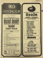 Ankara 1986 Meslek Reklam İlanı Efemera S111 thumbnail 1