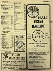 Ankara 1986 Meslek Reklam İlanı Efemera S173 thumbnail 1