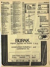 Ankara 1986 Meslek Reklam İlanı Efemera S199 thumbnail 1