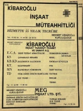 Ankara 1986 Meslek Reklam İlanı Efemera S201 thumbnail 1