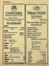 Ankara 1986 Meslek Reklam İlanı Efemera S221 thumbnail 2