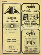Ankara 1986 Meslek Reklam İlanı Efemera S249 thumbnail 2