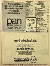 Ankara 1986 Meslek Reklam İlanı Efemera S275 - 2