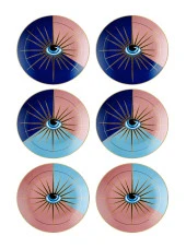 The Mia Eye Pasta Tabağı 6 Kişilik DNR0081 thumbnail 1