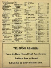 Ankara 1986 Meslek Reklam İlanı Efemera S373 thumbnail 2