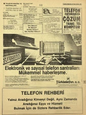 Ankara 1986 Meslek Reklam İlanı Efemera S421 thumbnail 1