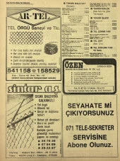 Ankara 1986 Meslek Reklam İlanı Efemera S419 thumbnail 2