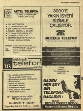 Ankara 1986 Meslek Reklam İlanı Efemera S423 thumbnail 1